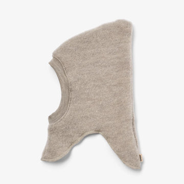 Wollfleece-Balaclava Eli khaki malnge - Wheat